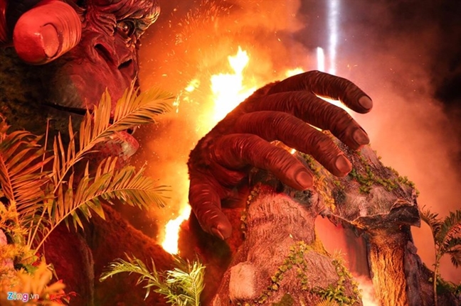 'Cháy tại ra mắt phim Kong: Skull Island: Cháy cả những nguyên tắc an toàn