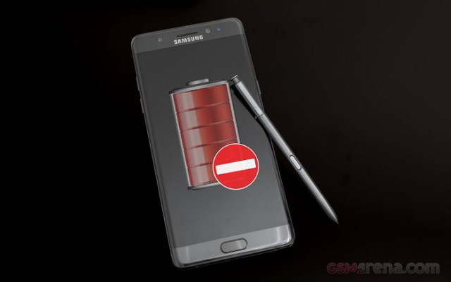 Samsung chặn sạc pin với tất cả Galaxy Note 7