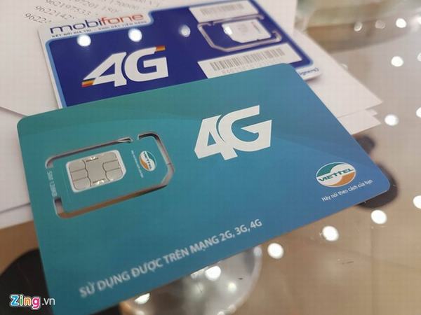 SIM 4G 'mua một lần dùng cả năm' đắt hàng trên mạng