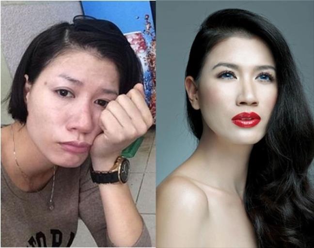 Sự thật làn da ngọc ngà của các mỹ nhân Việt sau lớp trang điểm 'thần thánh'