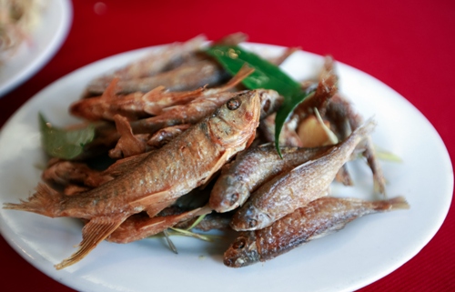 Bê chao và cá suối nướng - món ăn khoái khẩu khi đến Mộc Châu