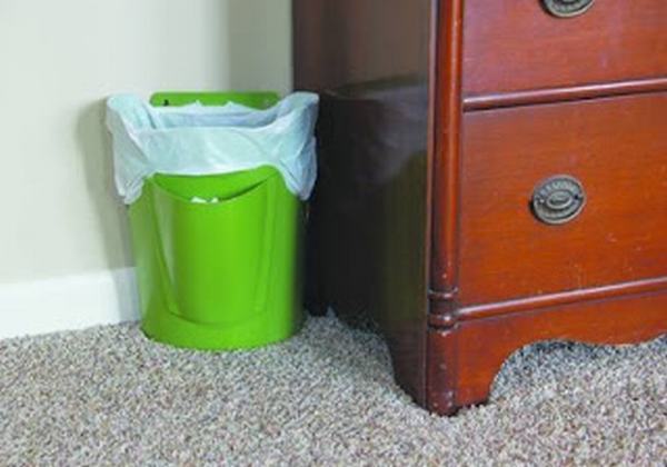 Đặt thùng rác kiểu này không khác nào rước vận xui xẻo trong nhà