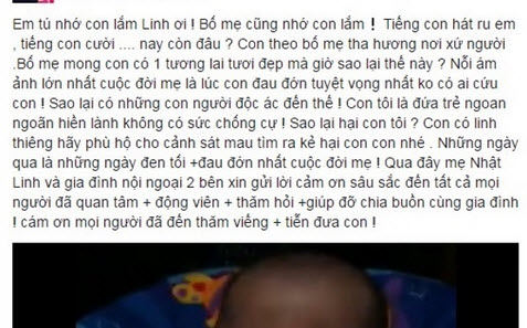 Thủ đoạn che giấu tội ác của nghi phạm sát hại bé Nhật Linh