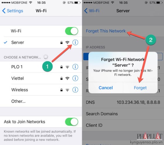 Cần làm gì khi iPhone không thể kết nối Wi-Fi?