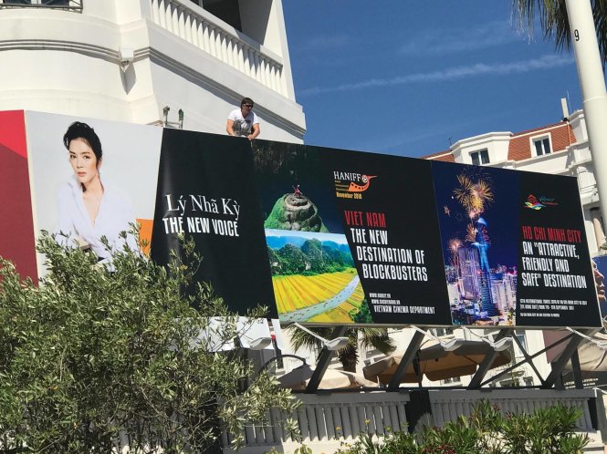 Xôn xao về hình ảnh Lý Nhã Kỳ trên pano quảng bá tại LHP Cannes