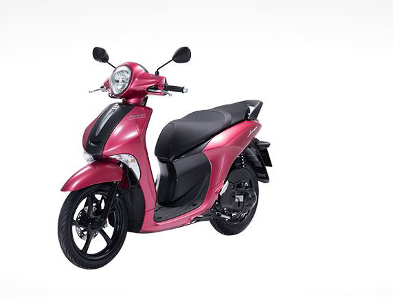 'Yamaha Janus Premium có thêm phiên bản màu hồng, cam cho chị em