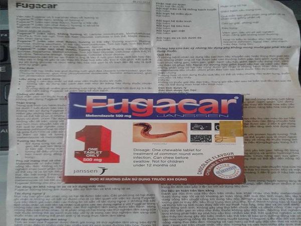 Cẩn trọng khi dùng thuốc tẩy giun Fugaca vì những tác dụng phụ đáng sợ