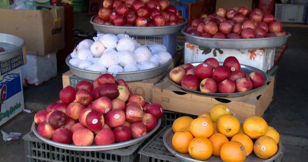 Tem trái cây nhập khẩu: Hầu hết là tự in tự dán