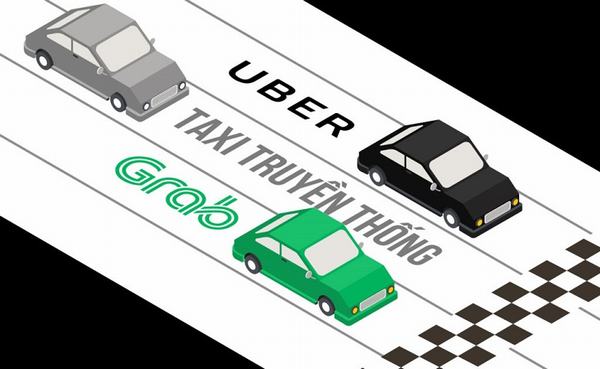 Grab, Uber chịu mức thuế khác taxi truyền thống như thế nào?
