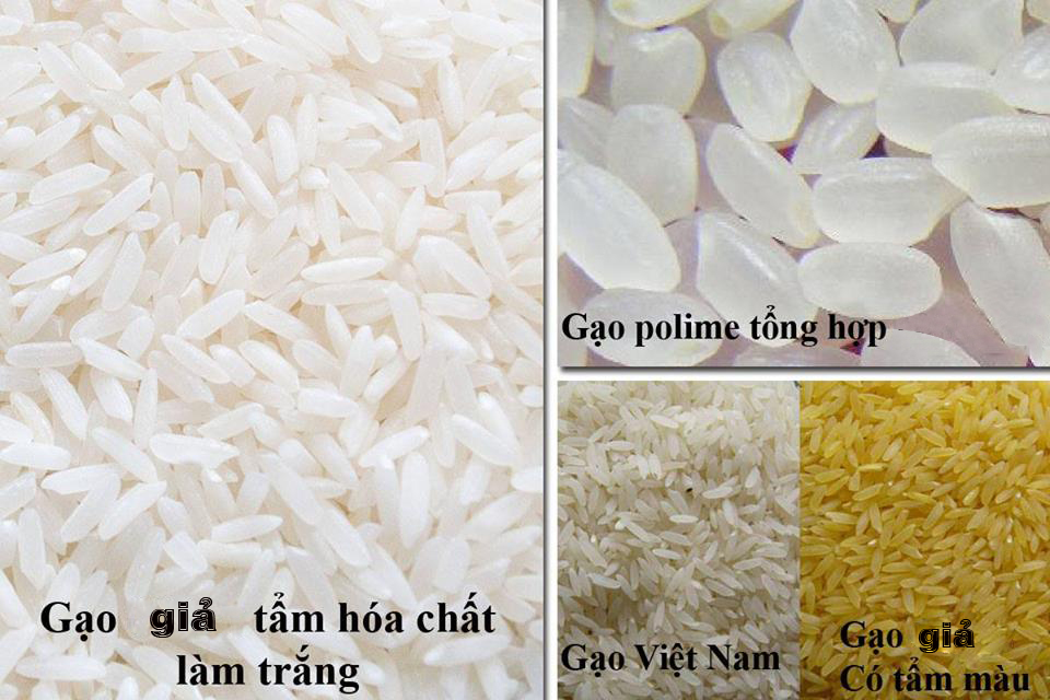 6 cách phân biệt gạo thật, gạo giả bán tràn lan trên thị trường