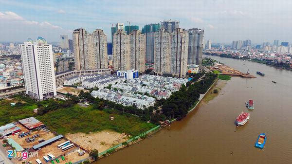 Giá đất bờ sông Sài Gòn cao nhất hơn 700 triệu đồng một m2