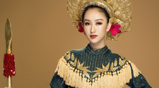 Sốc: Hà Thu giành thêm 2 huy chương vàng tại Miss Earth 2017
