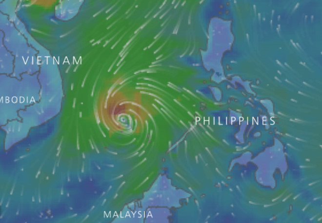 3 tỉnh Nam Trung Bộ cấm biển, sơ tán dân tránh bão số 14