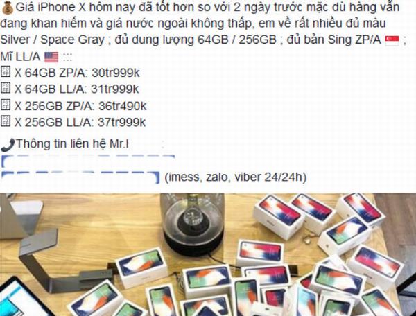 iPhone X giảm giá mạnh tại Việt Nam, tụt mốc 30 triệu đồng