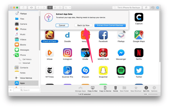 Cách sao lưu và phục hồi ứng dụng trên iPhone, iPad