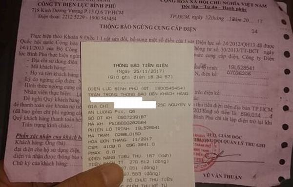 Điện lực TP Hồ Chí Minh: Thật buồn cho cách cắt điện và kiểu thu phí lẻ 100 đồng!