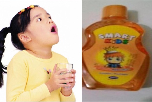 Cục Quản lý Dược yêu cầu thu hồi nước súc miệng trẻ em Smart Kids
