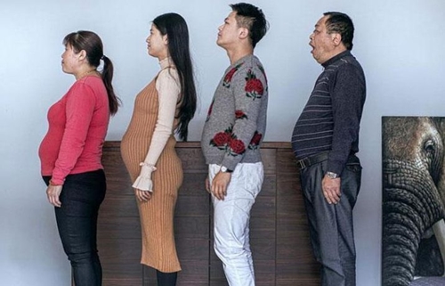 Trung Quốc: Phát sốt vì đại gia đình bụng mỡ bỗng hóa toàn 6 múi