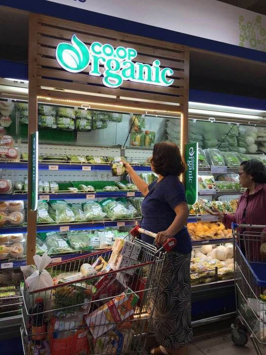 Trái cây, thịt heo thương hiệu Co.op Organic sắp ra thị trường