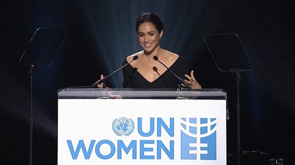  Meghan Markle phát biểu tại Liên hợp quốc về Bình đẳng giới. 