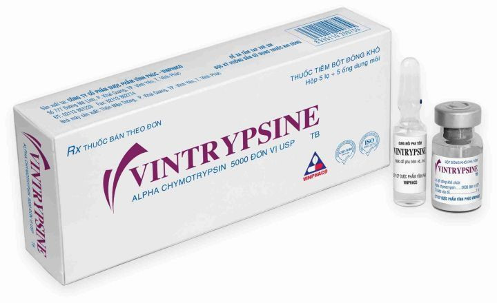 Cục Quản lý Dược yêu cầu đình chỉ lưu hành thuốc Vintrypsine