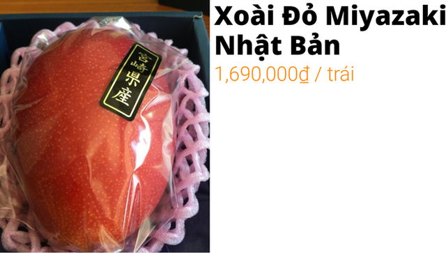 Xoài đỏ 1,7 triệu đồng/quả: Nhà giàu Việt mạnh tay chi tiền thưởng thức