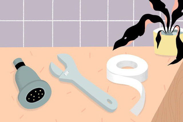 Chỉ với 5 bước đơn giản, bạn đã có thể tự tay thay vòi hoa sen trong nhà tắm mà không cần thợ