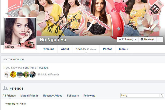 Chuyện Hà Hồ - Kim Lý hủy kết bạn Facebook và chi tiết bất ngờ đằng sau