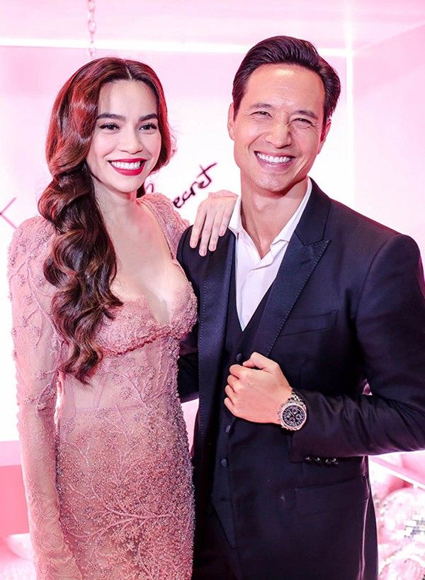  Kim Lý và Hà Hồ được xem là cặp đôi đẹp của làng giải trí Việt. 