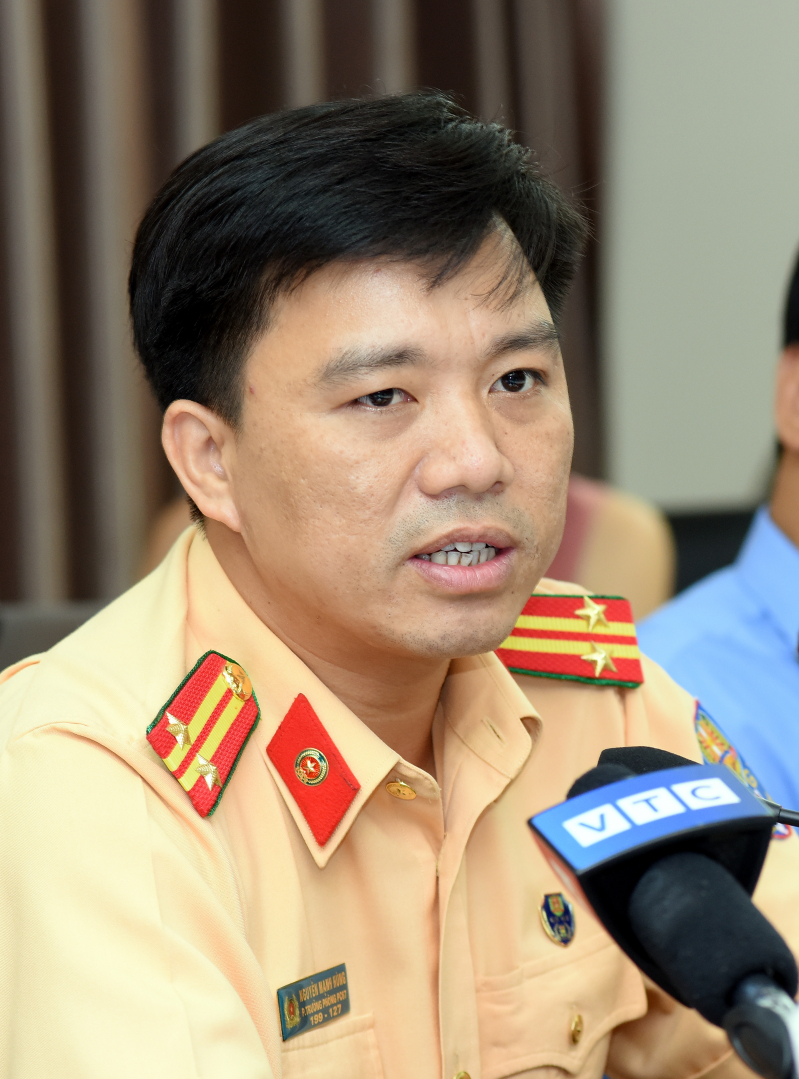 Trung tá Nguyễn Mạnh Hùng - Phó trưởng Phòng CSGT 