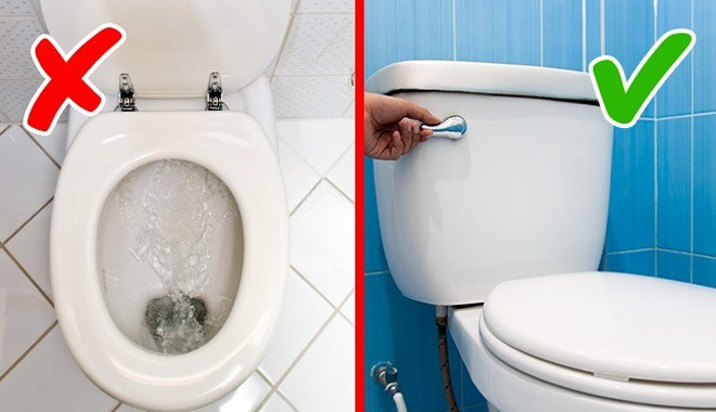11 thói quen trong phòng tắm gây bệnh cho gia đình bạn