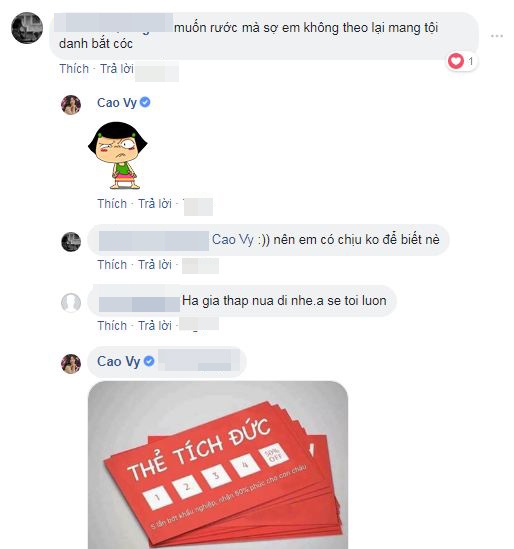 MC Cao Vy mở lại facebook, thẳng thắn đáp trả những lời xỉa xói