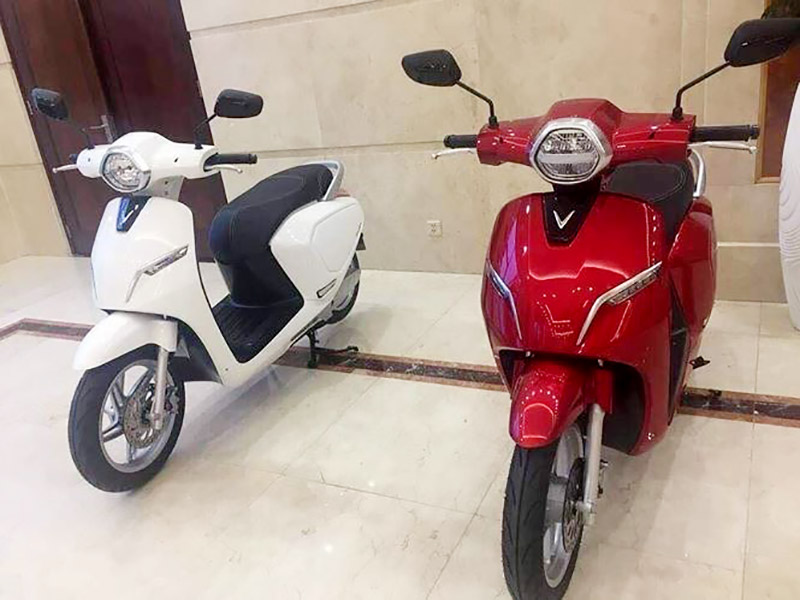 Xe máy điện 'made in Vietnam' của VinFast lộ diện: Giá cao hơn Honda Vision