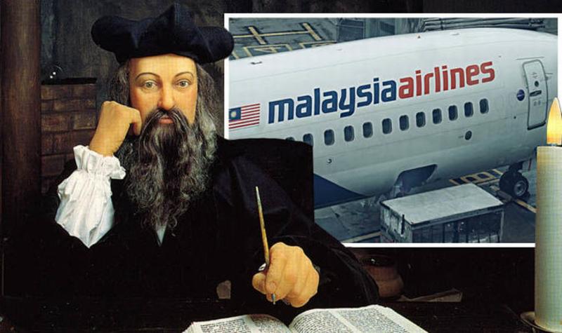 Sốc: Thảm kịch MH370 được nhà tiên tri Nostradamus thấy trước 500 năm