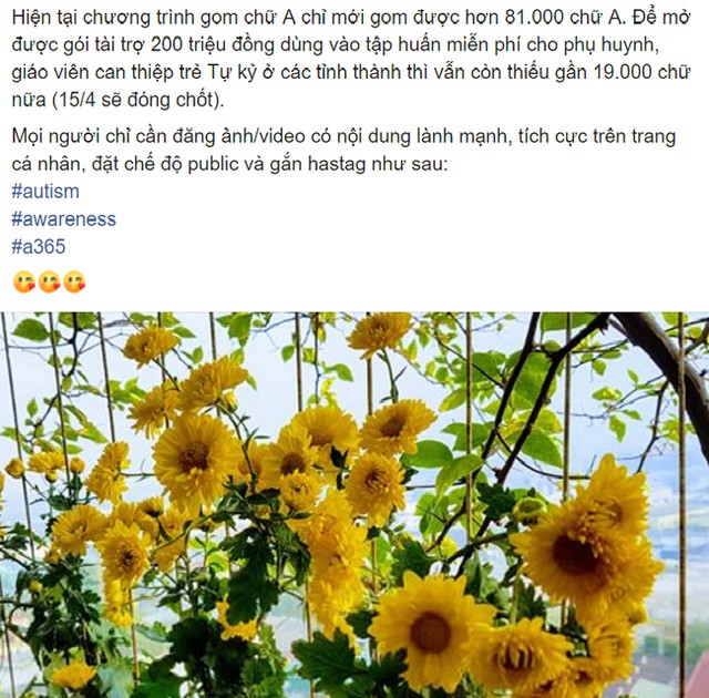 Về vụ việc 100.000 chữ A: ve-vu-viec-100-000-chu-a-van-mang-luoi-tu-ky-viet-nam-chinh-thuc-gui-loi-cam-on-va-xin-loi-sau-cung - Mạng lưới tự kỷ Việt Nam chính thức gửi lời cảm ơn và xin lỗi sau cùng - Ảnh 2.
