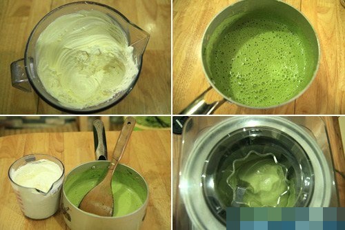 Cách làm kem trà xanh tại nhà không cần máy