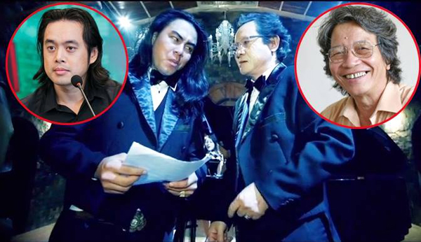 Hình ảnh 2 nhân vật trong MV mới của Sơn Tùng được cho là bản sao của nhạc sĩ Dương Khắc Linh và Phó Đức Phương.