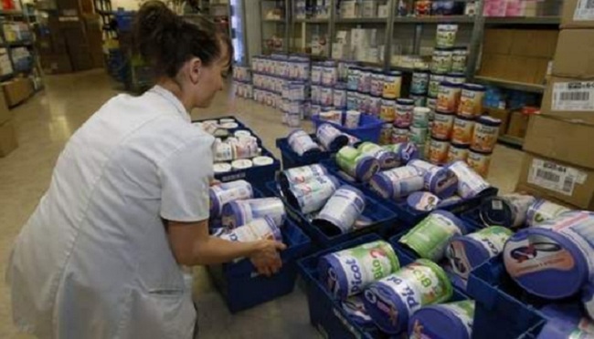 Ngừng lưu hành 99 lô sữa Pháp nghi nhiễm khuẩn