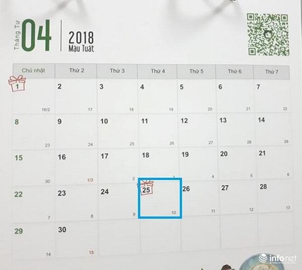 Lịch nghỉ chính thức giỗ Tổ Hùng Vương 2018: Nghỉ duy nhất 1 ngày